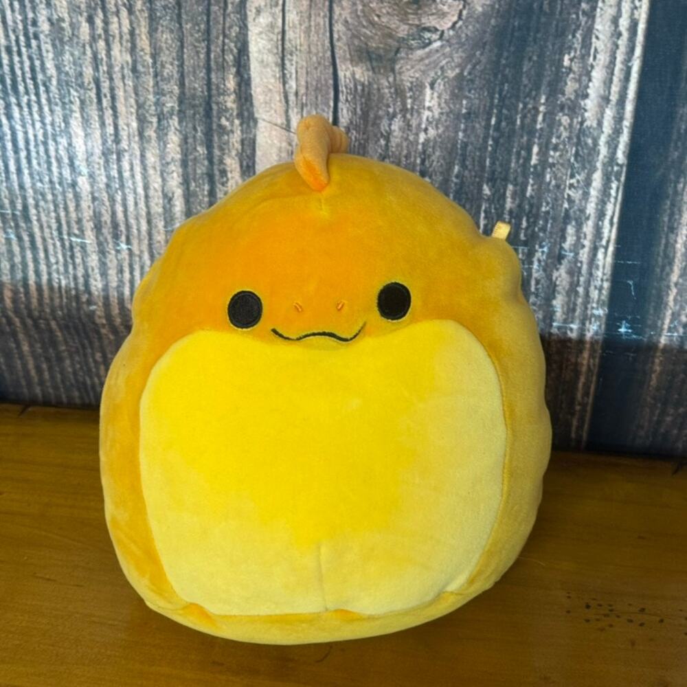 Squishmallows Onel the Eel Orange Plush Toy Small 8" Washable
